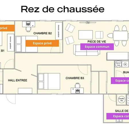 Coeur De #b3 - Centre - Cosy Privee - Partage Cholet